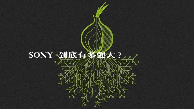 SONY 到底有多强大?