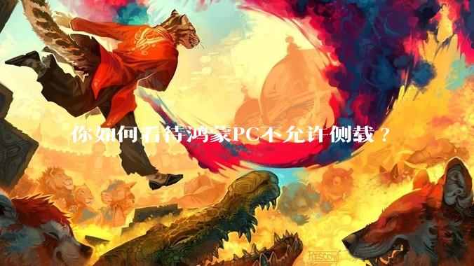 你如何看待鸿蒙PC不允许侧载?