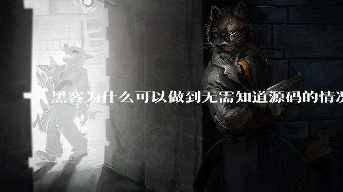 黑客为什么可以做到无需知道源码的情况下找出系统漏洞？
